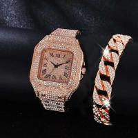 Relojes de Pulsera de Cuarzo Leten para Hombres Estilo Hip Hop con Pulsera de Oro - details 6