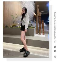 Sandalias de Plataforma para Mujer 2025 Zapatillas de Verano para Mujer Moda de Tacón Plano - details 2