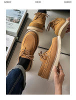 Primavera y otoño de los hombres nuevos zapatos de cuero de cabeza grande herramientas zapatos casuales zapatos de los hombres de baja parte superior zapatos de los hombres - details 8