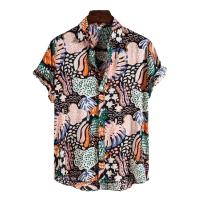 Camisa casual estampada de manga corta para hombre, novedad de verano 2021 - details 2