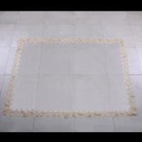 Mantel de Mesa Transparente de PVC Impermeable Encaje Blanco Suave Resistente al Aceite - details 10