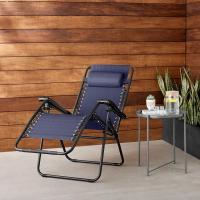 Silla Gravedad Cero, 110 x 66 x 49 cm, Azul - details 6