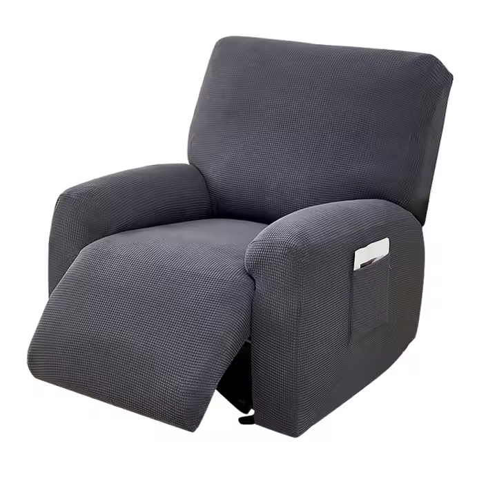 DUDUME Funda elástica de Jacquard para sofá reclinable, cubierta protectora para sillón perezoso, decoración del hogar - 1
