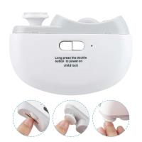 Cortador Eléctrico Automático 3-en-1 Herramienta de Manicura Portátil con Luz - details 0