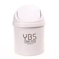 Cestas de basura con tapa para escritorio, contenedor de basura ligero para cocina, baño y dormitorio - details 3