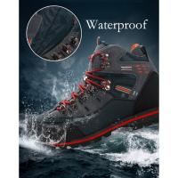 Zapatos de senderismo impermeables para hombre, botas de Trekking de escalada de montaña, botas de nieve casuales de moda para exteriores de alta calidad - details 4