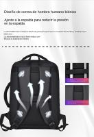 Mochila impermeable de gran capacidad para hombres y mujeres, bolsa de viaje para ordenador, 17,3 pulgadas - details 3