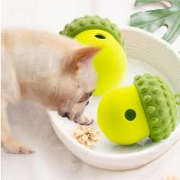 Juguetes interactivos para perros, bolas para masticar, dispensador de alimentos de silicona, Bola dispensadora de golosinas, Limpieza de dientes duradera, juguetes para la dentición del cachorro - details 10