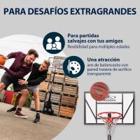 Soporte de Baloncesto Profesional Aro Ajustable en Altura con Ruedas Ideal para Niños, Adolescentes y Adultos Canasta de Baloncesto al Aire Libre - details 4
