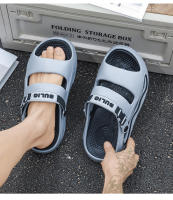 Sandalias para hombre 2025 verano nuevo color a juego de gran tamaño transpirable suela gruesa antideslizante talla de pareja zapatillas abiertas modelos de hombre - details 9
