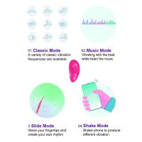 Leten-vibrador de mariposa para mujer, ropa interior inalámbrica con aplicación remota, consolador para estimulador del clítoris, masaje, Juguetes sexuales eróticos - details 3