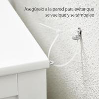 Columna Estante Suelo Mara Almacenaje Organizador Salón Cocina 50x30x925cm - details 6