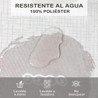 Mantel de Cocina Impermeable con Diseño Floral Cubierta de Mesa Resistente al Agua para Cocina y Comedor - details 1