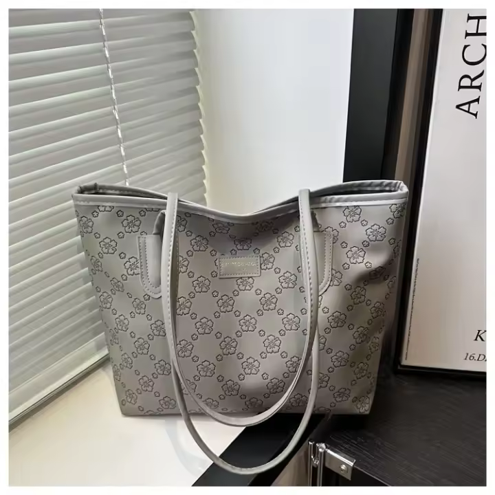 Bolso de Hombro Impreso de Alta Gama 2025 Bolso de Mano Commutable para Mujeres Gran Capacidad - 1