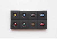 Capuchones para teclas metalizados Echome personalizados, diseño de semáforo de tráfico genial con aleación de zinc, capuchón de retroceso para teclados mecánicos, accesorios para juegos y regalo ideal. - details 8