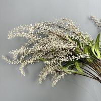 Planta Artificial de tacto Real, rama de fruta, arte Floral realista, plantas verdes simuladas, plantas falsas hechas a mano, decoración para el hogar y la Oficina - details 15