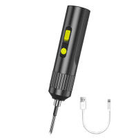 Llave de Destornillador Eléctrico Multifunción con Carga USB Herramienta de Reparación Electrónica para Teléfonos Móviles Computadoras y Electrodomésticos para el Hogar - details 0