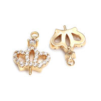 Colgante de Abalorio de Cuentas de Medio Agujero de Oro 18K Material de Metal de China - details 84