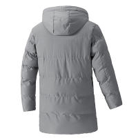 Parkas con bolsillos grandes para hombre, ropa de algodón cálida, abrigos de ocio con capucha de longitud media, moda de invierno, novedad de 2024 - details 2