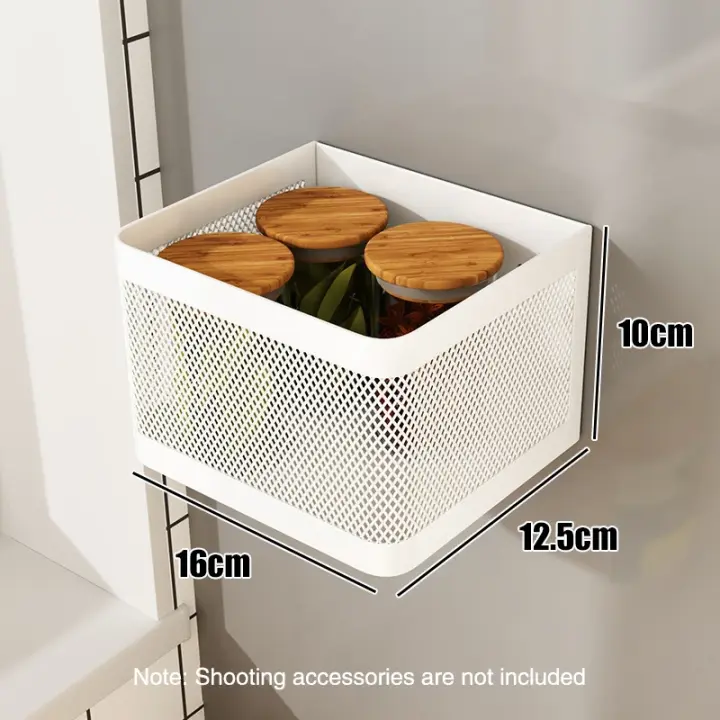 Estante magnético para lactancia materna para refrigerador, cesta de hierro, organizador de cocina - 1