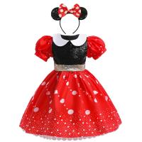 Disfraz brillante de Minnie Mouse para niñas pequeñas y niños, disfraz de Cosplay para niñas, fiesta de cumpleaños, vestido elegante de Pascua - details 38