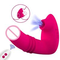 Leten-consolador vibrador de 10 velocidades con ventosa para mujer, vibrador de succión de Vagina, estimulador de clítoris de succión Oral, juguete sexual erótico para adultos - details 1
