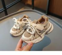 Zapatillas deportivas informales para niños y niñas, zapatos de malla transpirable, resistentes al desgaste, con gancho y bucle, a la moda, novedad de otoño, 2024 - details 8