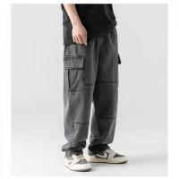 Monos de mezclilla para hombre Y2k Vaqueros holgados de pierna ancha Punk gótica - details 5
