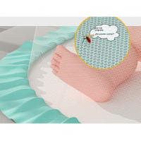 Cuna mosquitera niños plegable bebé mosquitera cubierta yurta sin fondo libre instalación antimosquitos cubierta - details 5