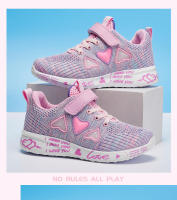 Zapatos informales a la moda para niñas, zapatillas transpirables de malla ligera para niños, Tenis de verano para niños, bonitos zapatos deportivos para correr con dibujos animados - details 11
