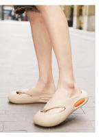 Chanclas con pies recortados para hombre, zapatos de playa informales de gran tamaño, sensación de pesadilla de verano, moda personalizada, estilo de pareja - details 0