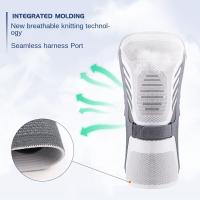 1 Pair Spring Support Knee Brace Running Basketball Knee Compression Sleeve Shock Absorption Breathable Meniscus Knee Support - details 7