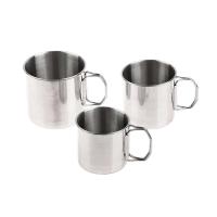 Taza de acero inoxidable con asa plegable, armas de fuego portátiles, taza, accesorios para acampar al aire libre, 1 pieza. - details 15