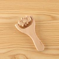 Masajeador de rodillo de madera para terapia corporal, herramientas de masaje relajante para cara, hombro, cuello y mano - details 1