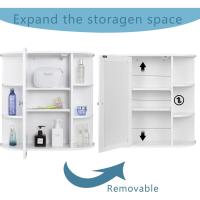 Cocina Mueble Colgante Espejo Mueble para Pared Estante Mueble Joyero Mara 6 Estantes - details 5