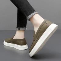 Zapatos de Cuero Casuales para Hombres Hechos a Mano Mocasines y Náuticos con Estilo al Aire Libre - details 7