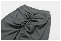 Pantalones de Yoga con Flecos en Forma de V para Mujeres Leggings de Cintura Alta y Pierna Ancha para Gimnasio y Deportes Pantalones de Baile - details 34
