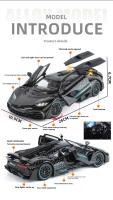 Mercedes Benz AMG ONE Supercar Modelo de Aleación Diecast a Escala 1:18 - details 2