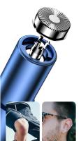 Cortadora de pelo de nariz eléctrica recargable, afeitado multicinético, dos en uno, Unisex, completamente automática, lavable - details 6