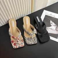 Estilo nacional nuevo verano hermoso desgaste exterior zapatillas versátiles pellizcar falda Internet celebridad antideslizante chanclas moda francesa mujeres - details 7