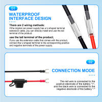 Cargador USB Tipo-C de Motocicleta 2 IN 1 Carga Rápida en Manillar Impermeable - details 13
