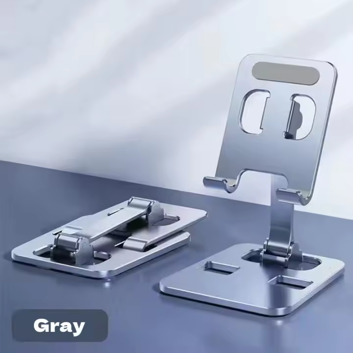 Soporte Universal de aleación de aluminio para tableta portátil, montaje ajustable y Flexible para teléfono móvil, iPad Air Pro Mini - 1