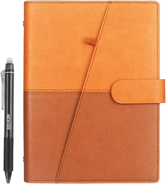 Cuaderno Inteligente Reutilizable, Tamaño A5, Hojas borrables y adaptadas para escaneo a medio, Incluye Boli y - 1