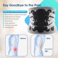 Corredera Ajustable para Alivio de Dolor de Espalda Soporte Lumbar para Hombres y Mujeres - details 4
