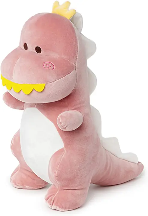Animal de peluche de dinosaurio para niños, niñas y bebés, juguetes de peluche de dinosaurio suave, lindo, Verde - 1