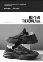 Nuevos Zapatos Deportivos para hombre, transpirables, informales, con parte superior De malla a la moda, para correr, para caminar - details 5