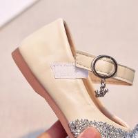 Zapatos de cuero para niñas, calzado de princesa elegante, suela suave, antideslizante, versátil, estilo coreano, Otoño, 2024 - details 8