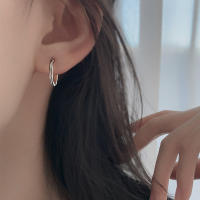 Pendientes de Plata 925 Diseño Exclusivo de Moda 2025 Accesorios Elegantes para Mujer para Fiesta o Diario - details 2