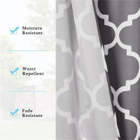 RYB-cortina exterior impermeable para el hogar, ojales de acero inoxidable, Extra a prueba de viento, ahorro de energía, superior e inferior, para porche - details 11