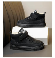 Zapatos informales para niños, zapatillas altas, zapatos deportivos para niños, zapatillas de nieve planas suaves y ligeras de piel cálida para invierno, zapatos de algodón para niños - details 28